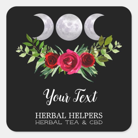 CBD薬用ラベル スクエアシール (正面)