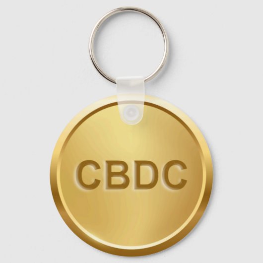 CBDC中央通貨 キーホルダー (正面)