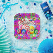 CBDOilPrincessによって設計されたビンゴビンゴ ペーパープレート (パーティー)