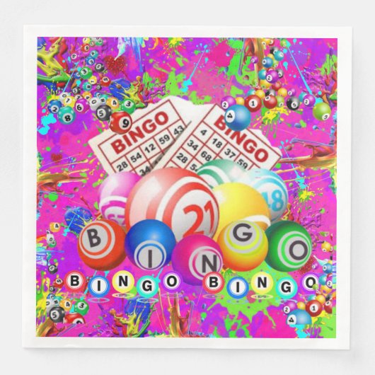 CBDOilPrincessデザインのBINGO BINGO (正面)