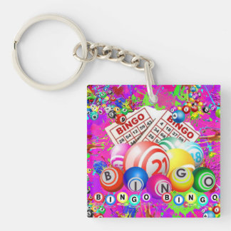 CBDOilPrincessデザインのBINGO BINGO キーホルダー