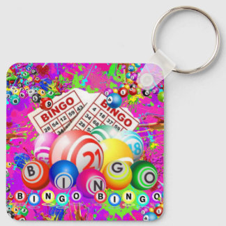 CBDOilPrincessデザインのBINGO BINGO キーホルダー