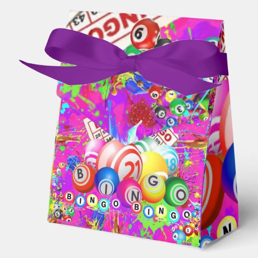 CBDOilPrincessデザインのBINGO BINGO フェイバーボックス (正面)