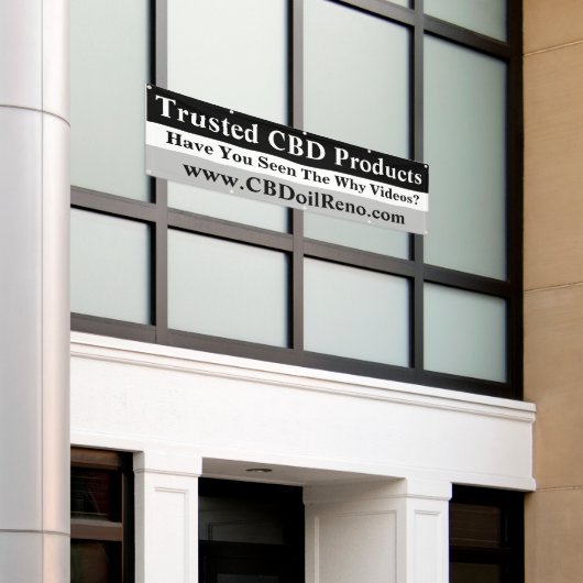 CBDoilReno 横断幕 (ビルの外側)