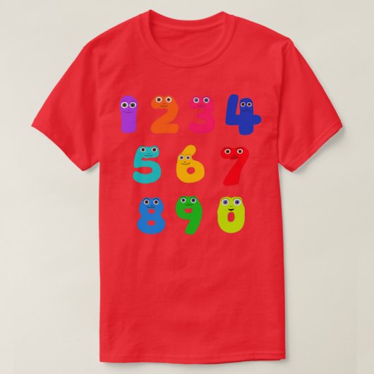 Cbeies Numberjacksアートワーク Tシャツ (デザイン正面)
