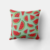 CBendelのかわいいスイカの家の装飾の装飾用クッション クッション (裏面)