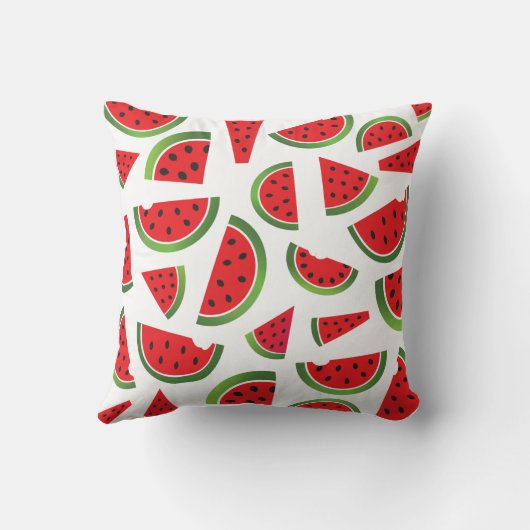 CBendelのかわいいスイカの家の装飾の装飾用クッション クッション (裏面)