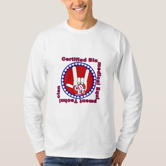 CBET認定生物医学機器技術者 Tシャツ (正面)