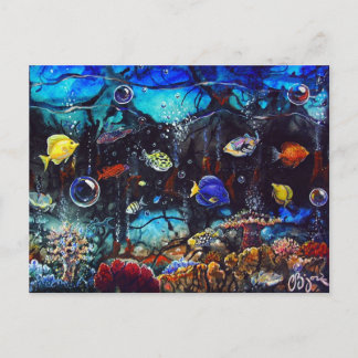 CBjorkによるSealife、Welcome To The Heat Zoneカード ポストカード