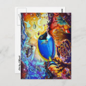 CBjorkアイランドリーフ ポストカード (正面/裏面)