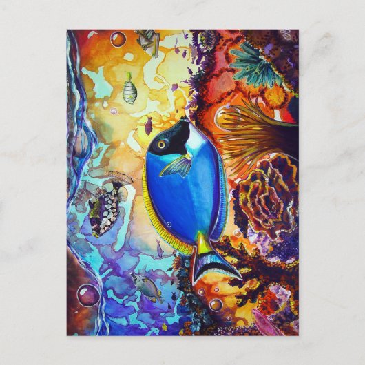 CBjorkアイランドリーフ ポストカード (正面)