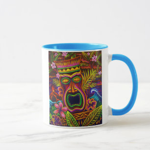 CBjork粘着性のTikiのパーティーのコーヒー・マグ、CBjorkのww… マグカップ