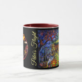 CBjork著ピーターの飛行芸術 マグカップ (中央)