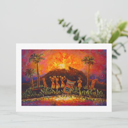 CBjork ティキルアウ招待状 招待状 (スタンド正面)