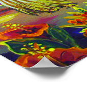 CBjork、ハワイアンフラルアウ(ハワイ式宴会)巨大ポスター ポスター (角)