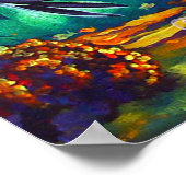 CBjork、ムーア人アイドルリーフ ポスター (角)