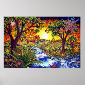 CBjork、BDazzled川 ポスター (正面)