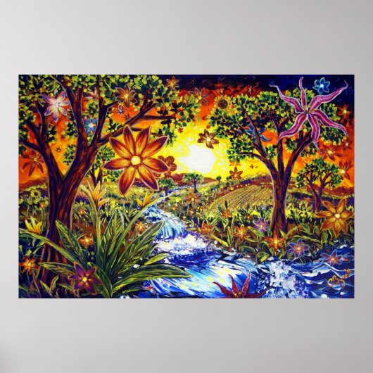 CBjork、BDazzled川 ポスター (正面)