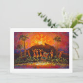 CBjork Tikiのルアウ(ハワイ式宴会)の招待状 招待状 (スタンド正面)