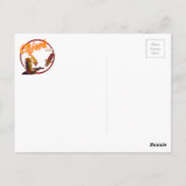 CBjork Tiki熱溶岩シャワー ポストカード (裏面)