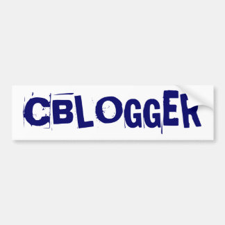 Cbloggerのバンパーステッカー バンパーステッカー