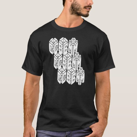 CBMのブロック Tシャツ (正面)