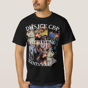 CBP採用 税関 国境警備隊 生誕 国籍 Tシャツ