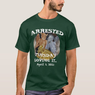 CBP DHS 第45代大統領逮捕 MAGA アメリカ 454 Tシャツ