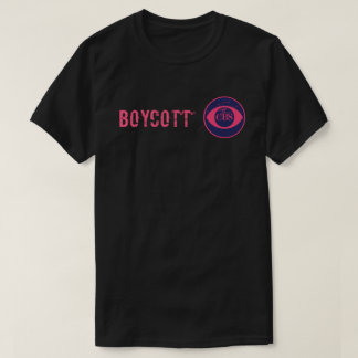 CBSをボイコットしよう Tシャツ