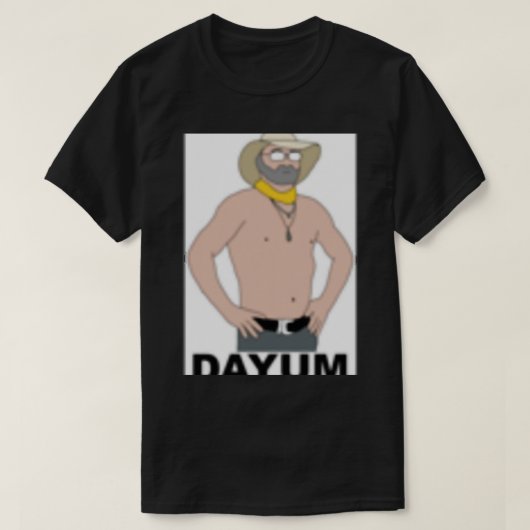 CBSサバイバー中国チキンモリス – DAYUM Tシャツ (デザイン正面)