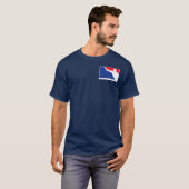CBSビールpong Tシャツ (正面フル)