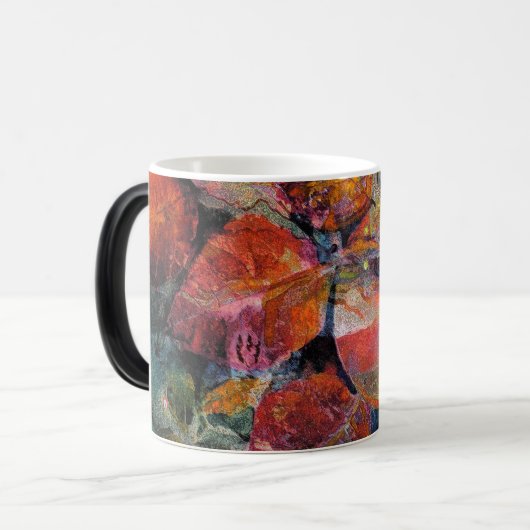 CBS日曜日の朝ショーの日曜日の芸術 モーフィングマグカップ (正面左)