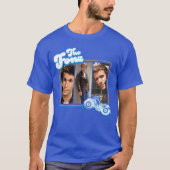 CBS Happy Dayshe Fonz Mens Unise Grey Cartoon Crew Tシャツ (正面)