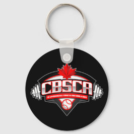 CBSCA 2.25インチ基本ボタンキーチェーン キーホルダー