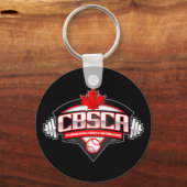 CBSCA 2.25インチ基本ボタンキーチェーン キーホルダー (正面)