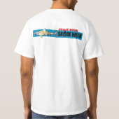 CBSWのロゴのワイシャツ Tシャツ (裏面)