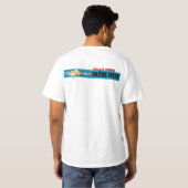 CBSWのロゴのワイシャツ Tシャツ (裏面フル)