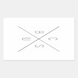 CBUS (Columbus, Ohio)スタンプ 長方形シール