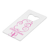 CCのロゴの栓抜き クレジットカード栓抜き (裏面アングル)