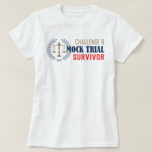 CC会話チャレンジB模擬裁判の生存者 Tシャツ