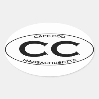 CC – ケープコッドマサチューセッツ州 楕円形シール