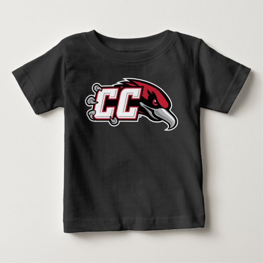 CC サンダーバード ロゴ ベビーTシャツ (正面)