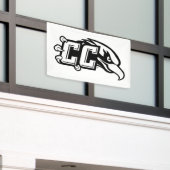CC サンダーバード ロゴ 横断幕 (ビルの外側)