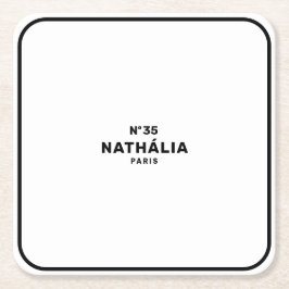 CC (シック&クラシック) スクエアペーパーコースター