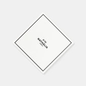 CC (シック&クラシック) スタンダードカクテルナプキン (角)