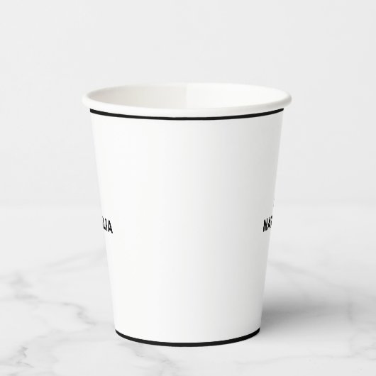 CC (シック&クラシック) 紙コップ (左)