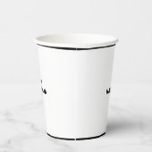 CC (シック&クラシック) 紙コップ (右)