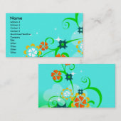 CC-055.ai、名前、住所1、住所2、連絡... 名刺 (正面/裏面)