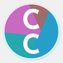 CC Logo ラウンドシール