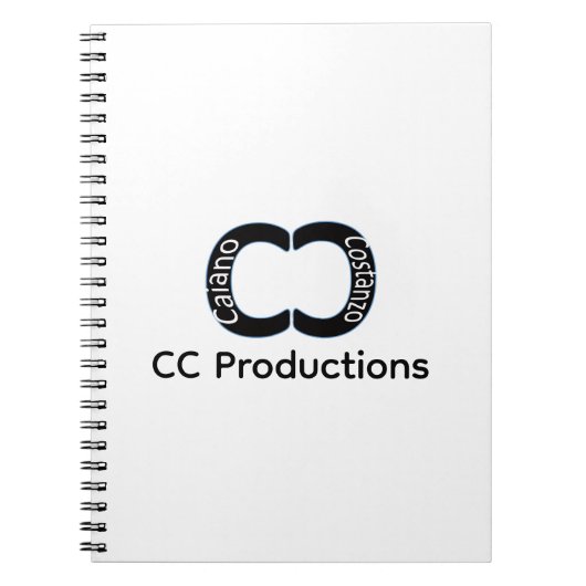 CC Productions Classic Spiral Notebook ノートブック (正面)